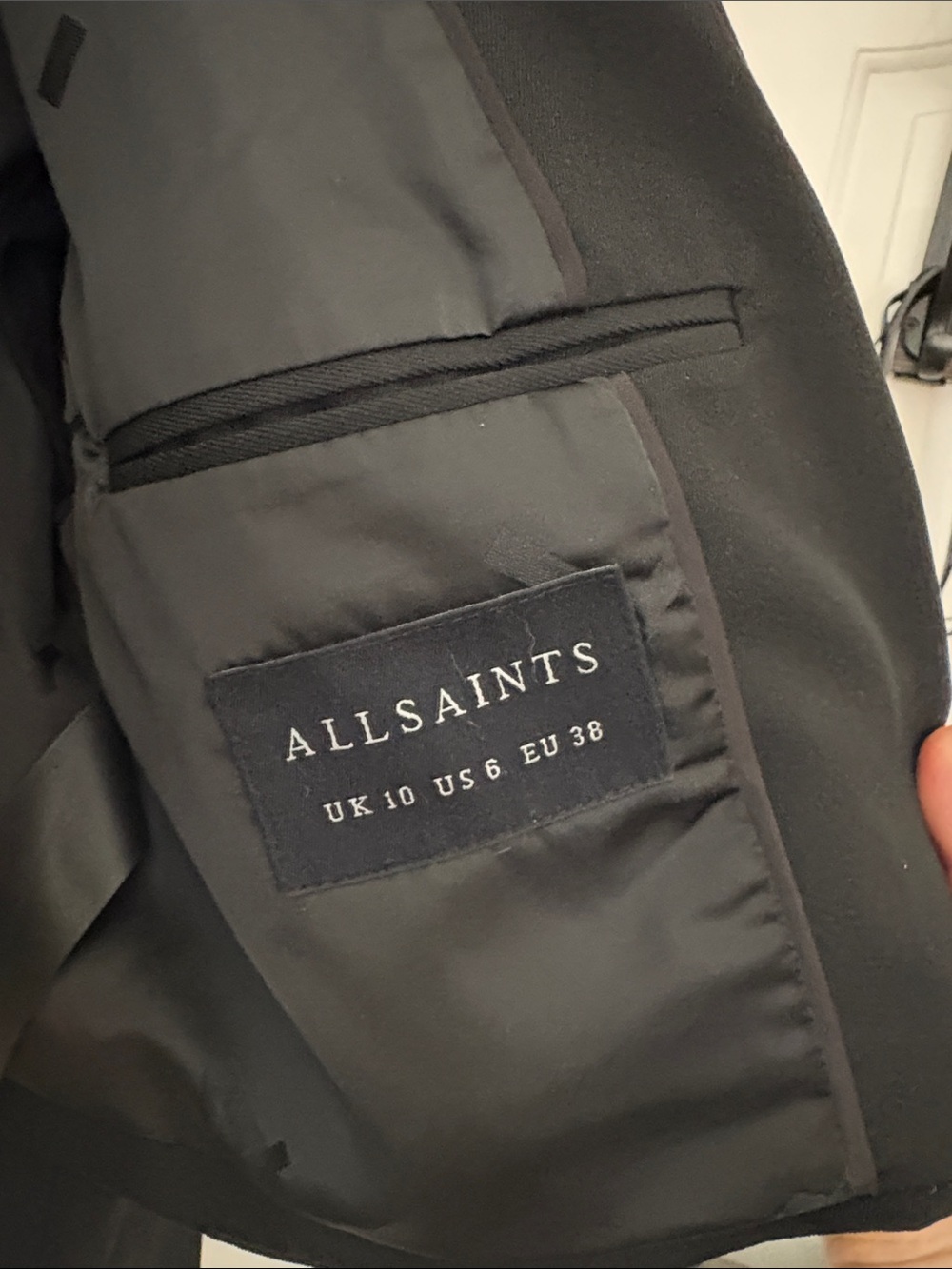 All Saints Seline Cropped Blazer - Picture 7 of 8